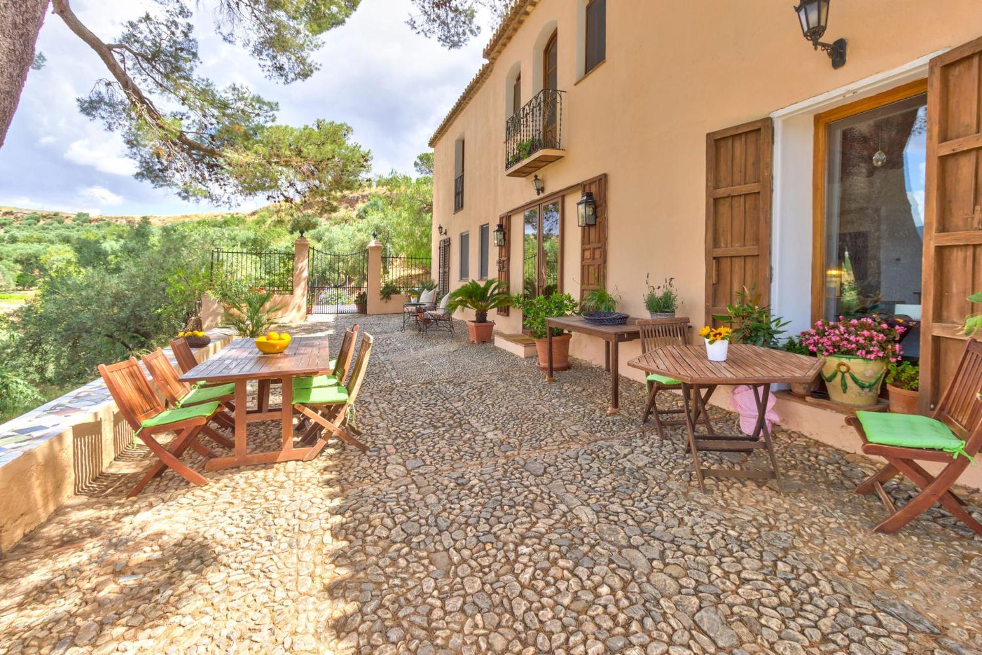 Cortijo El Pino Retreat Bed and Breakfast Albuñuelas Eksteriør billede